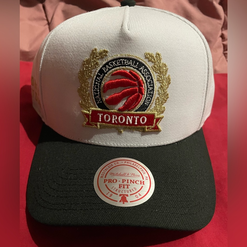 Mitchell & Ness Toronto Cap with Gold and Red Embroidery